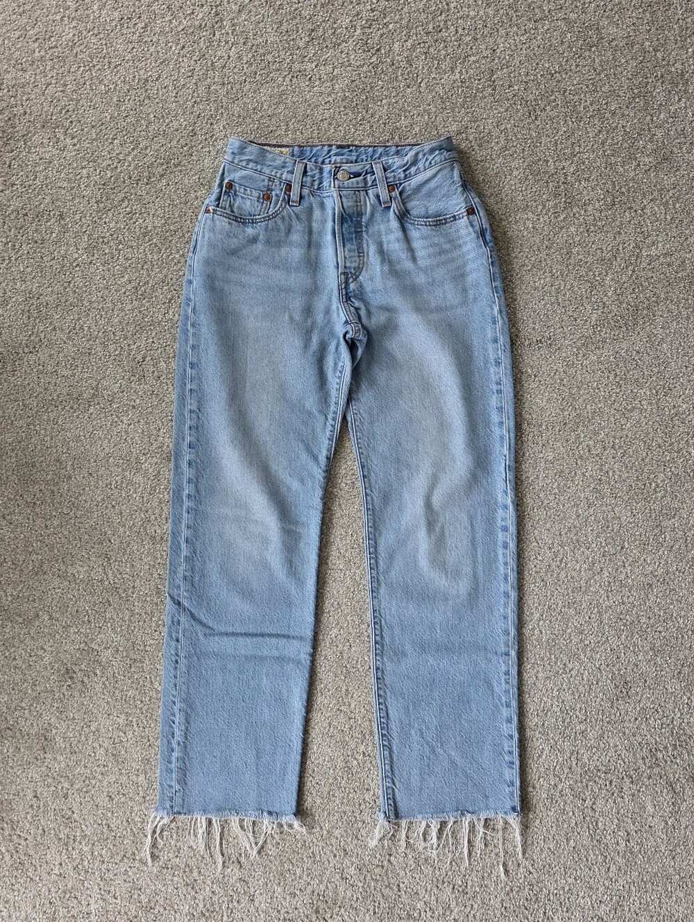 Levi's 501 Low Rise Straight-Leg Women's Jeans